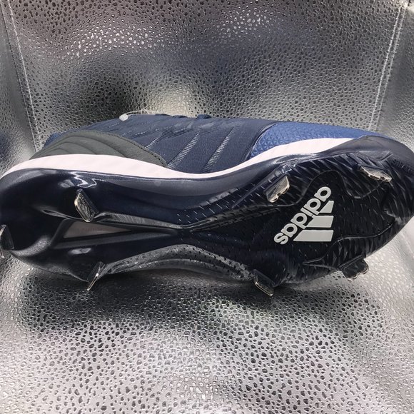 New With Tags adidas icon bounce cg518 Women's Size 7.5 Navy White - Picture 3 of 4